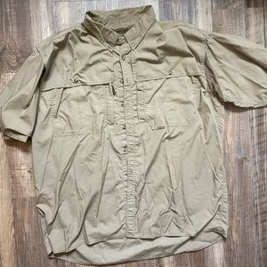 Drake short sleeve button down shirt